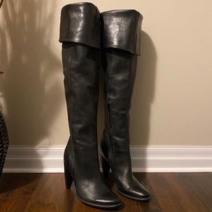 Browns Shoes | Thigh-high leather boots